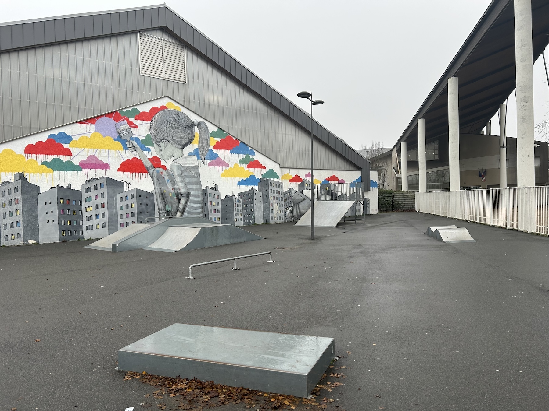 Fleury-les-Aubrais skatepark